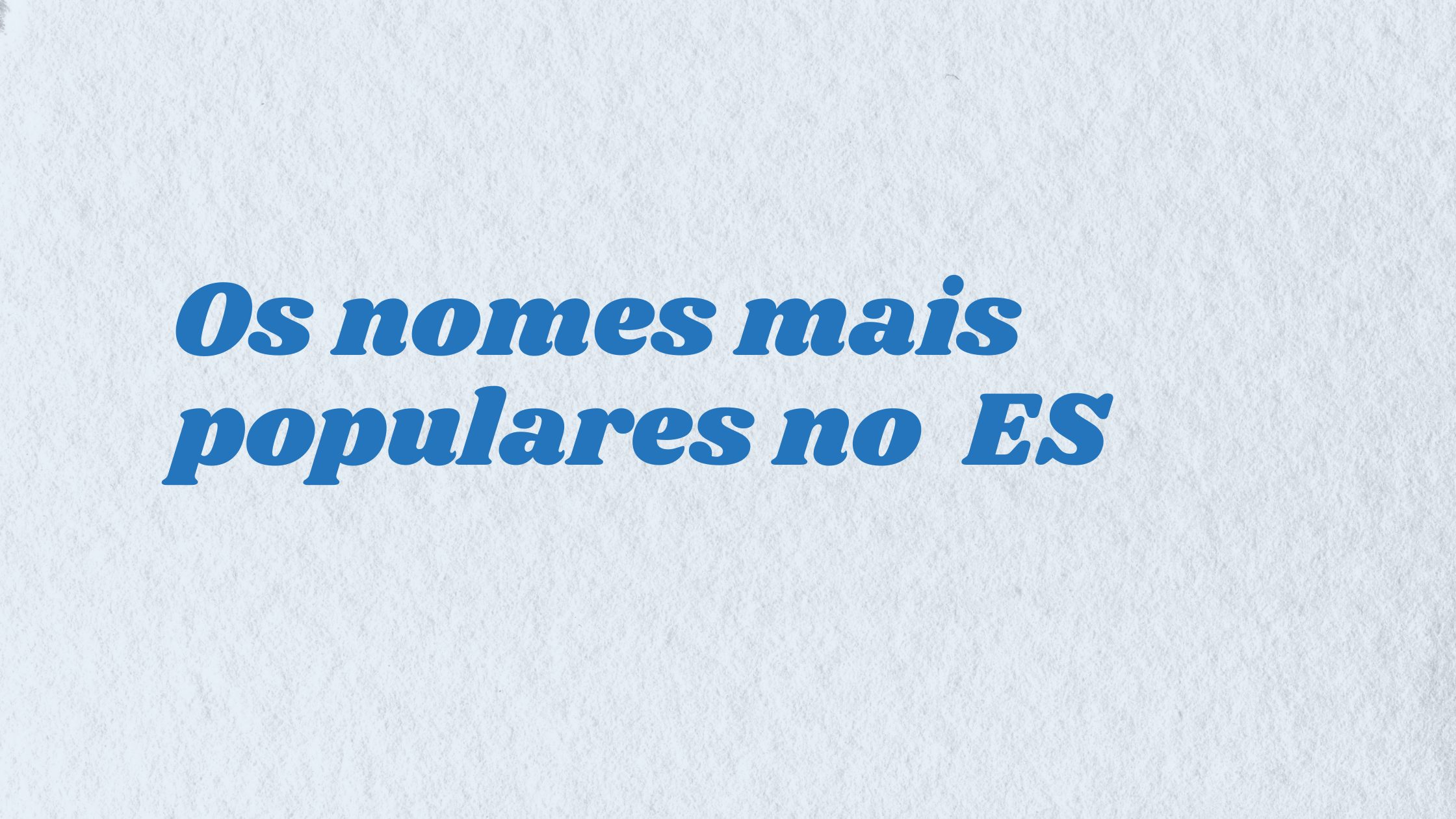 nomes populares