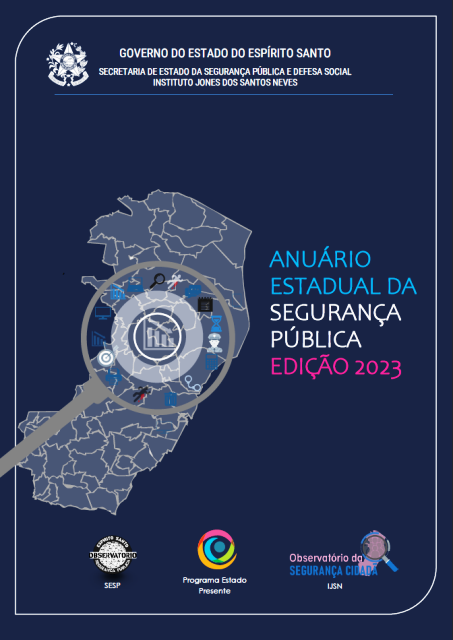 CAPAAnuário Estadual da Segurança Pública_Edição 2023