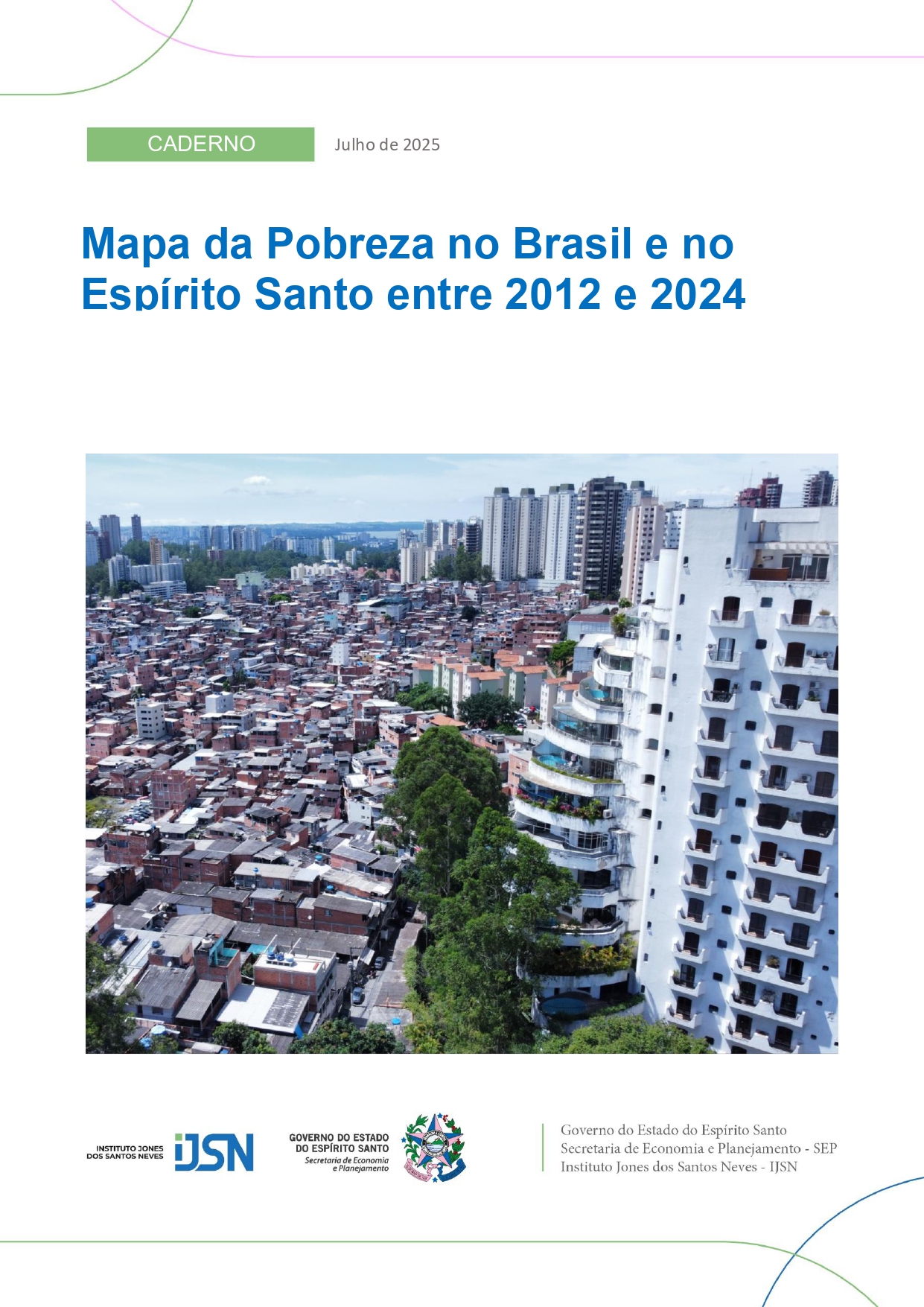 Capa - Caderno Mapa da Pobreza