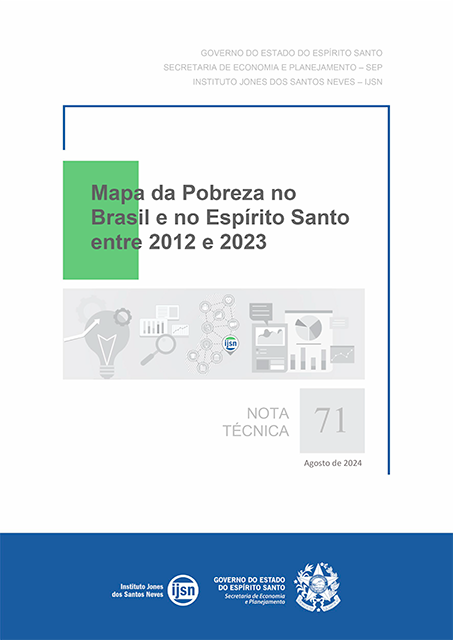 IJSN_NT-71_Mapa da Pobreza no Brasil e no Espírito Santo entre 2012 e 2023