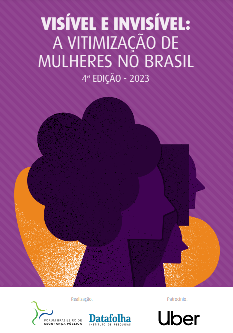 Logomarca - Visível e Invisível: A vitimização de mulheres no Brasil 2023